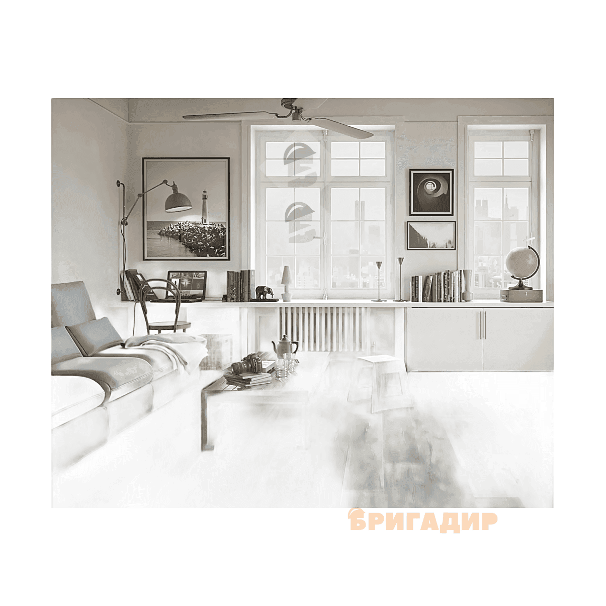 Ламінат Classen Sensa Mood WR Кала 56211, 33 клас, 8мм,  2,22 кв. в уп, 1285x192 розмір