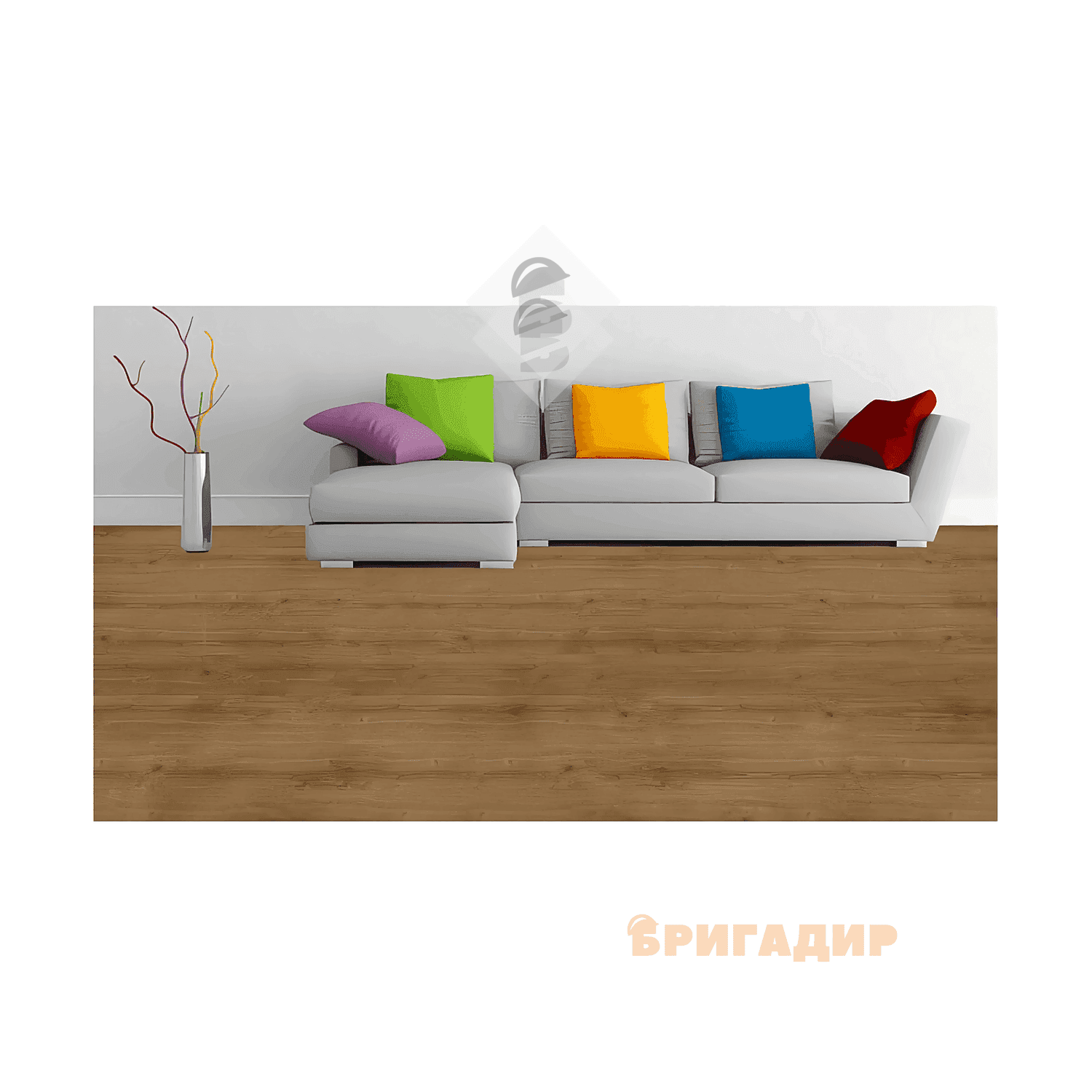 Ламінат Swiss Krono Perfect HOUSE Дуб Буковинський 2882, 31 клас, 8мм, 2,397 кв. в уп, 1380*193 розмір