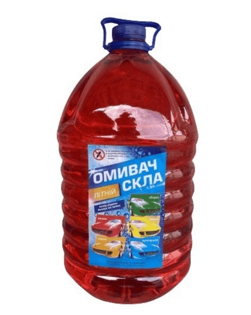 Омивач для скла літній 4л червона ягода