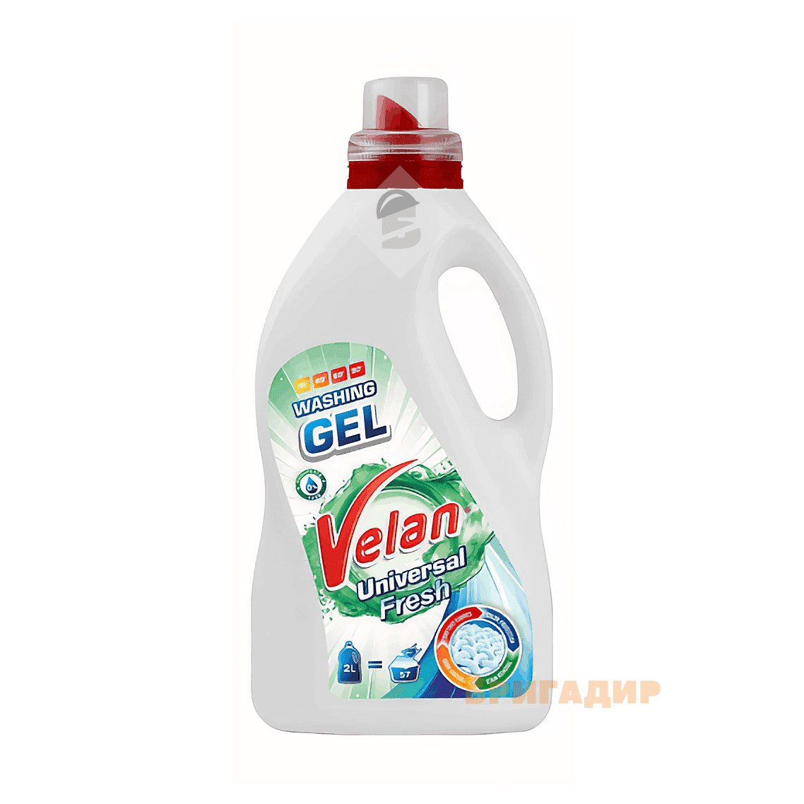 Гель до прання ТМ VELAN Color Universal  Freshl 2л