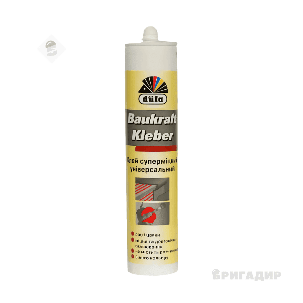 Клей Baukraft Kleber Dufa 280ml суперсильний (рідкі цвяхи)