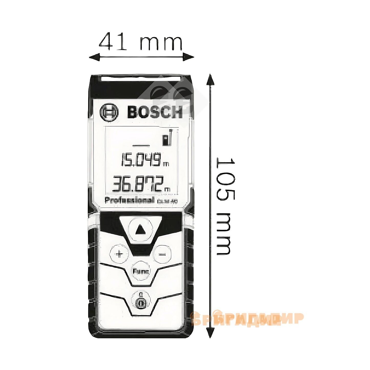 Далекомір лазерний  40 м GLM 40, BOSCH