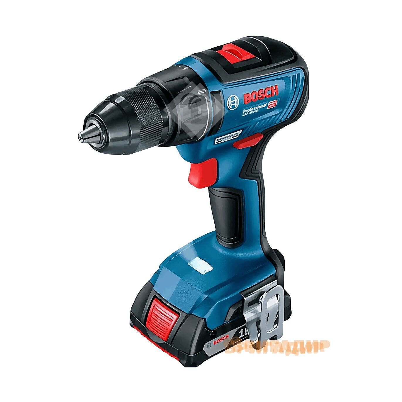 Шуруповерт акум. 18В GSR 18V-50 2х2Ah, BOSCH