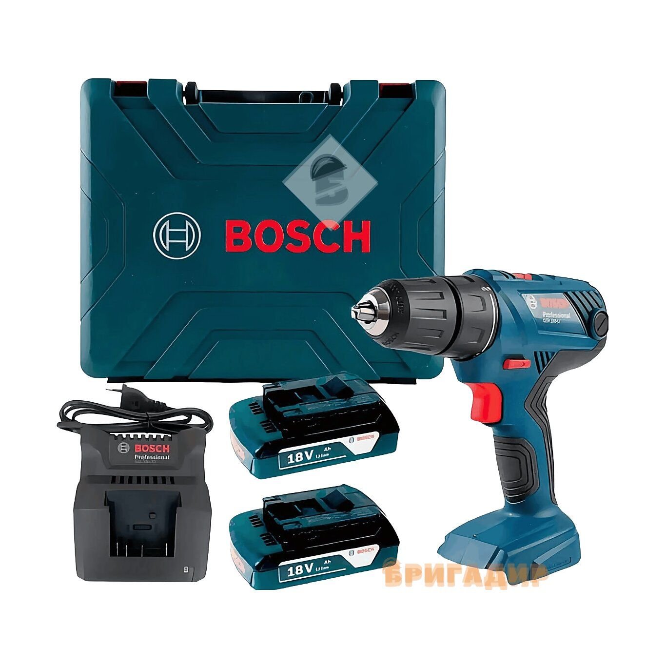 Шуруповерт акум. 18В GSR 180-LI 2х2Ah, BOSCH