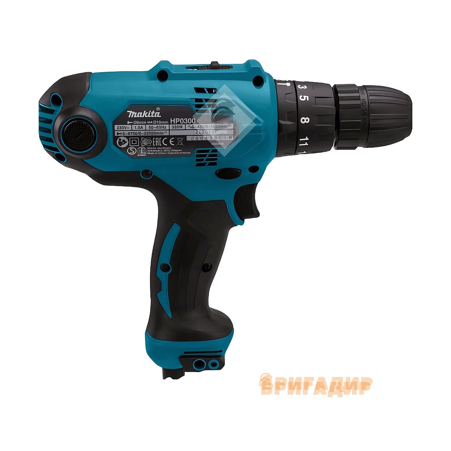 Шуруповерт  320 Вт HP0300, MAKITA