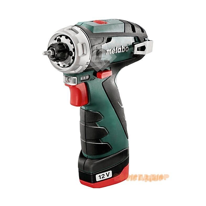 Шуруповерт акум. 12В BS Basic 2х2Ah в сумці, METABO