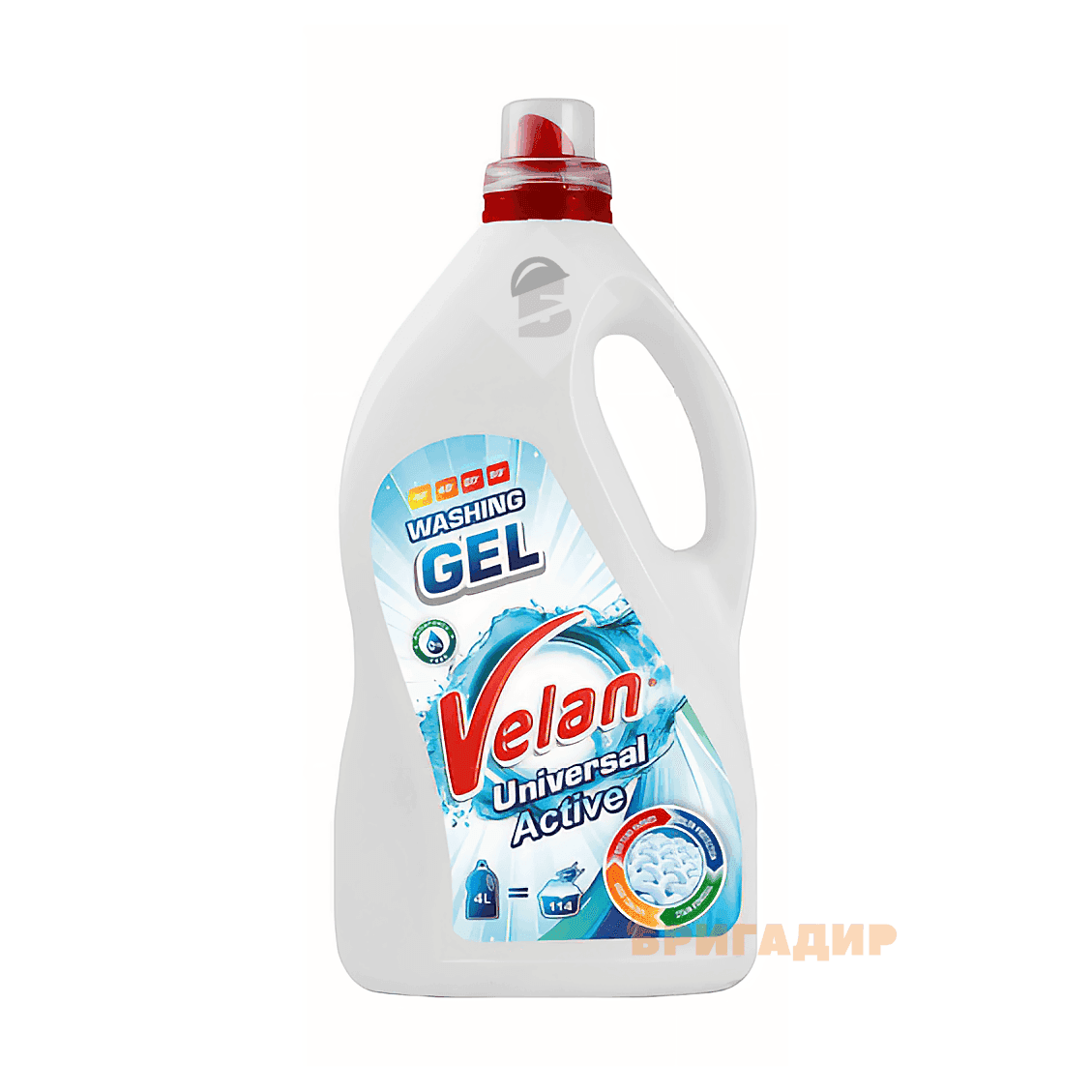 Гель до прання VELAN Universal Aktiv 4 л