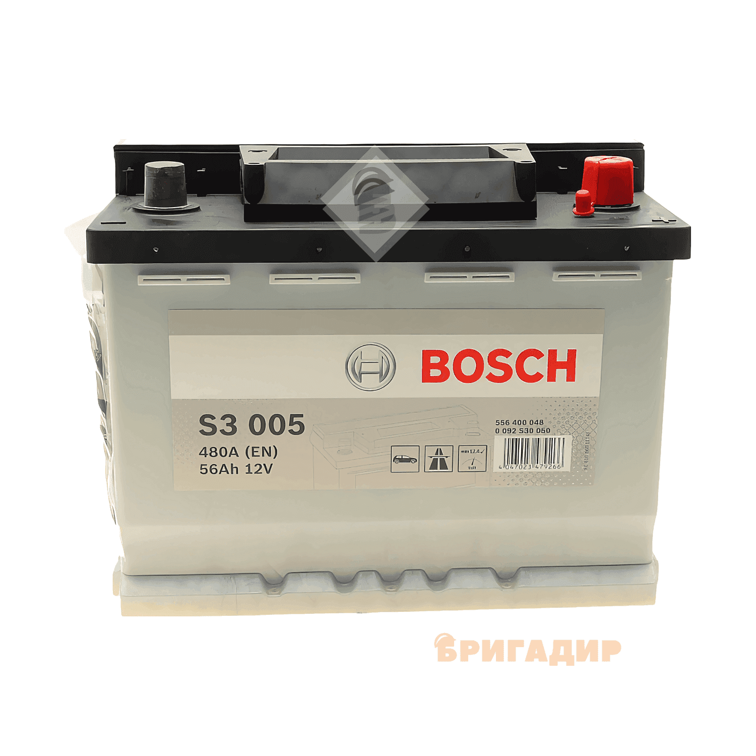 Акумулятор Bosch12 B/56Ar/480A/13.47кг