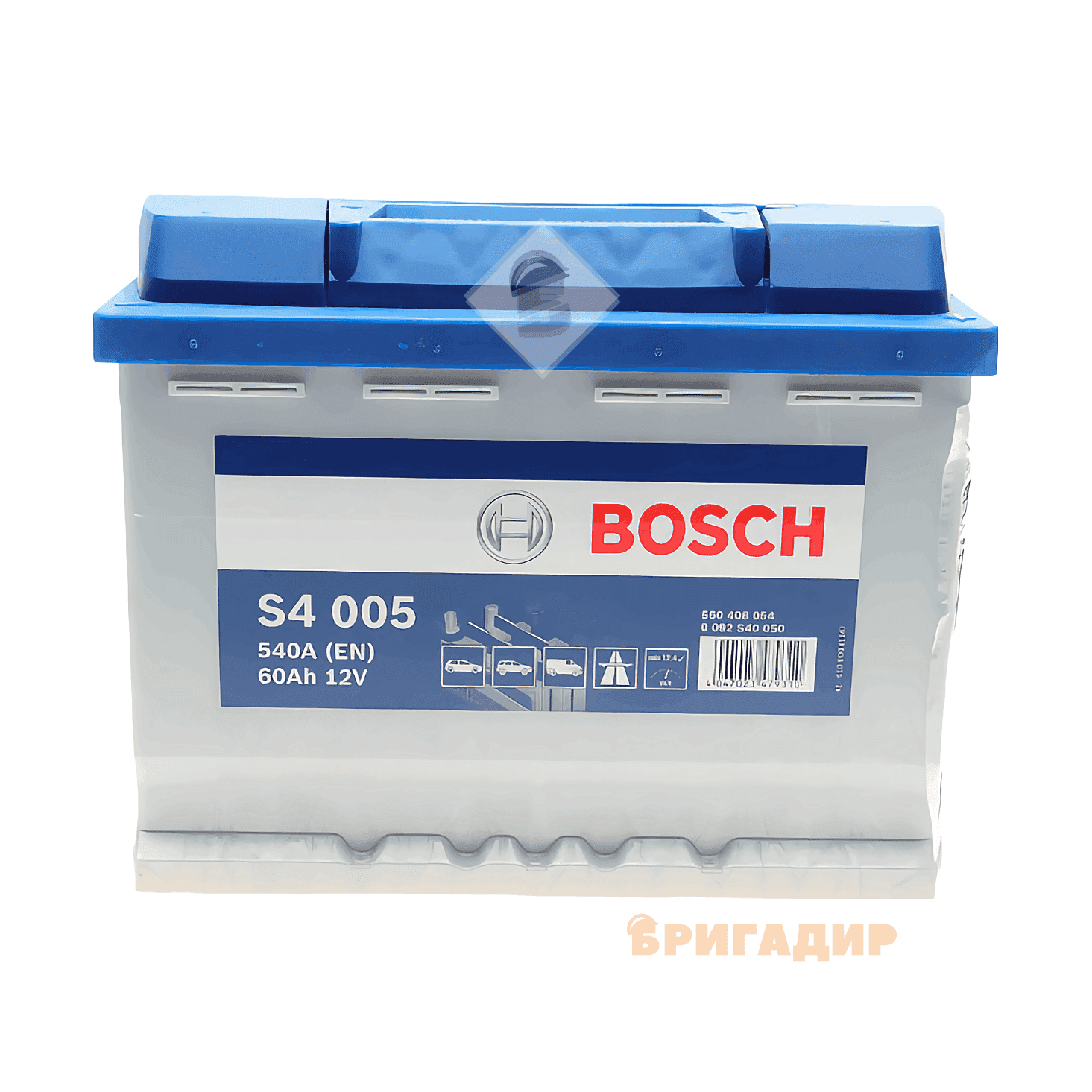 Акумулятор Bosch12 B/60Ar/540A/14,69кг