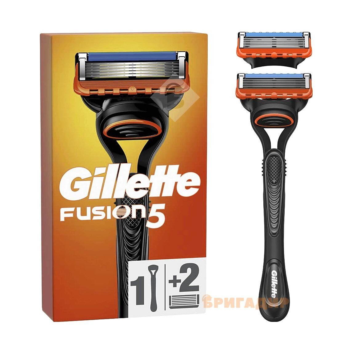 66946 GILLETTE FUSION Бритва з 2 змінними касетами