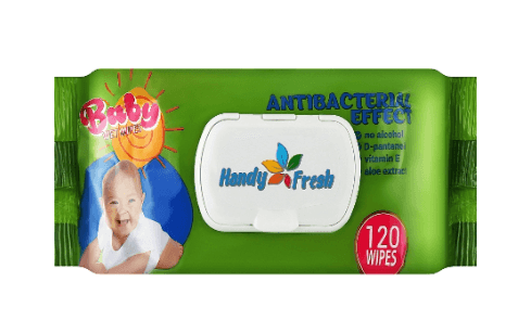 Вологі серветки " HANDY FRESH"baby ,100+20