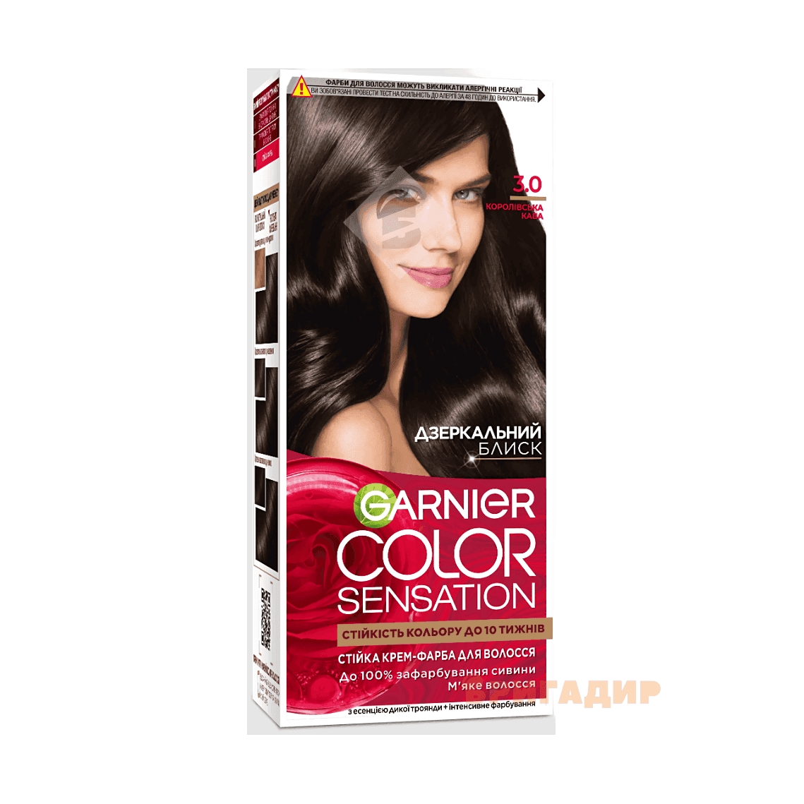 Garnier Сенсейшн Колор крем-фарба 3.0