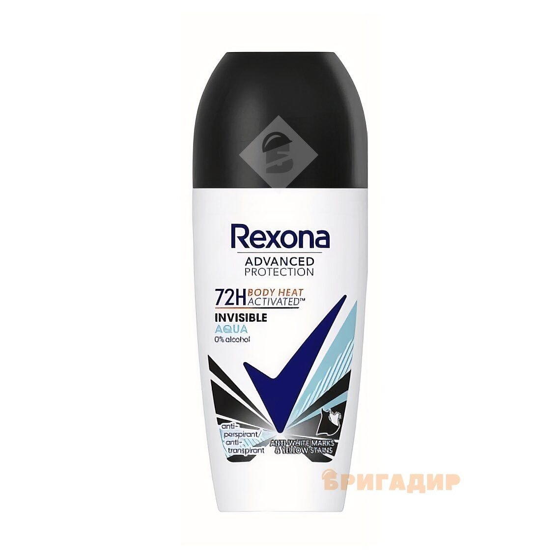 Rexona Антиперспірант кульковий Прозорий кристал 72 години 50мл