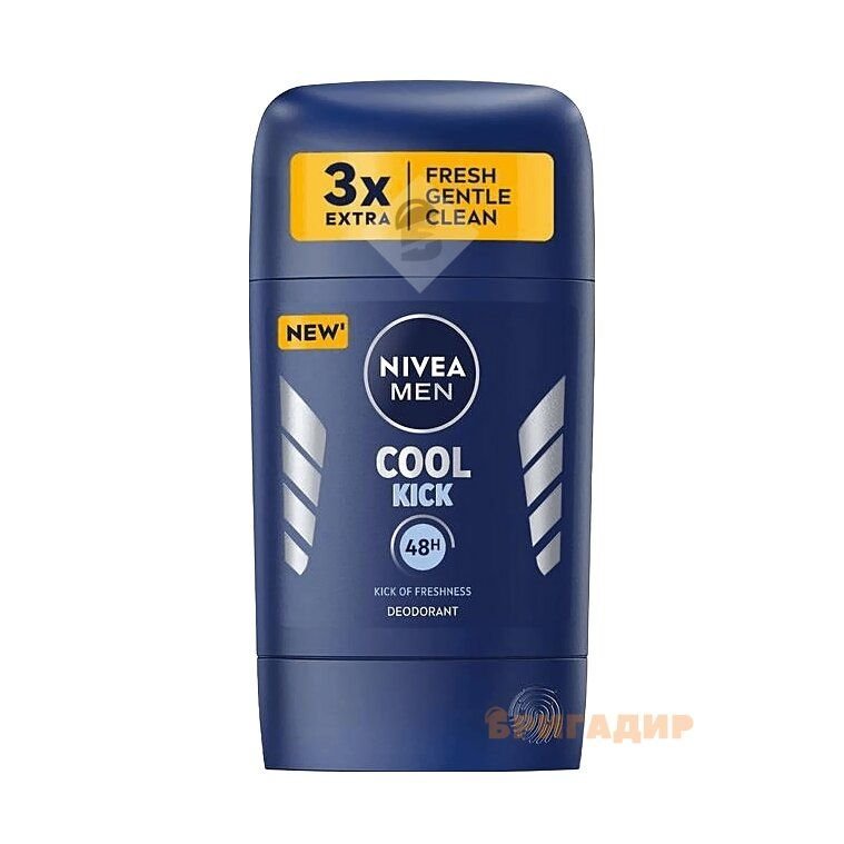 СТІК Д/ЧОЛОВІКІВ ДЕО COOL KICK NIVEA 50 МЛ.