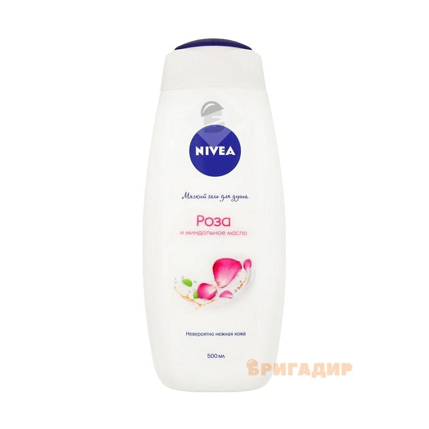 ГЕЛЬ-ДОГЛЯД ДЛЯ ДУШУ КРЕМ І ТРОЯНДА NIVEA 500 МЛ.