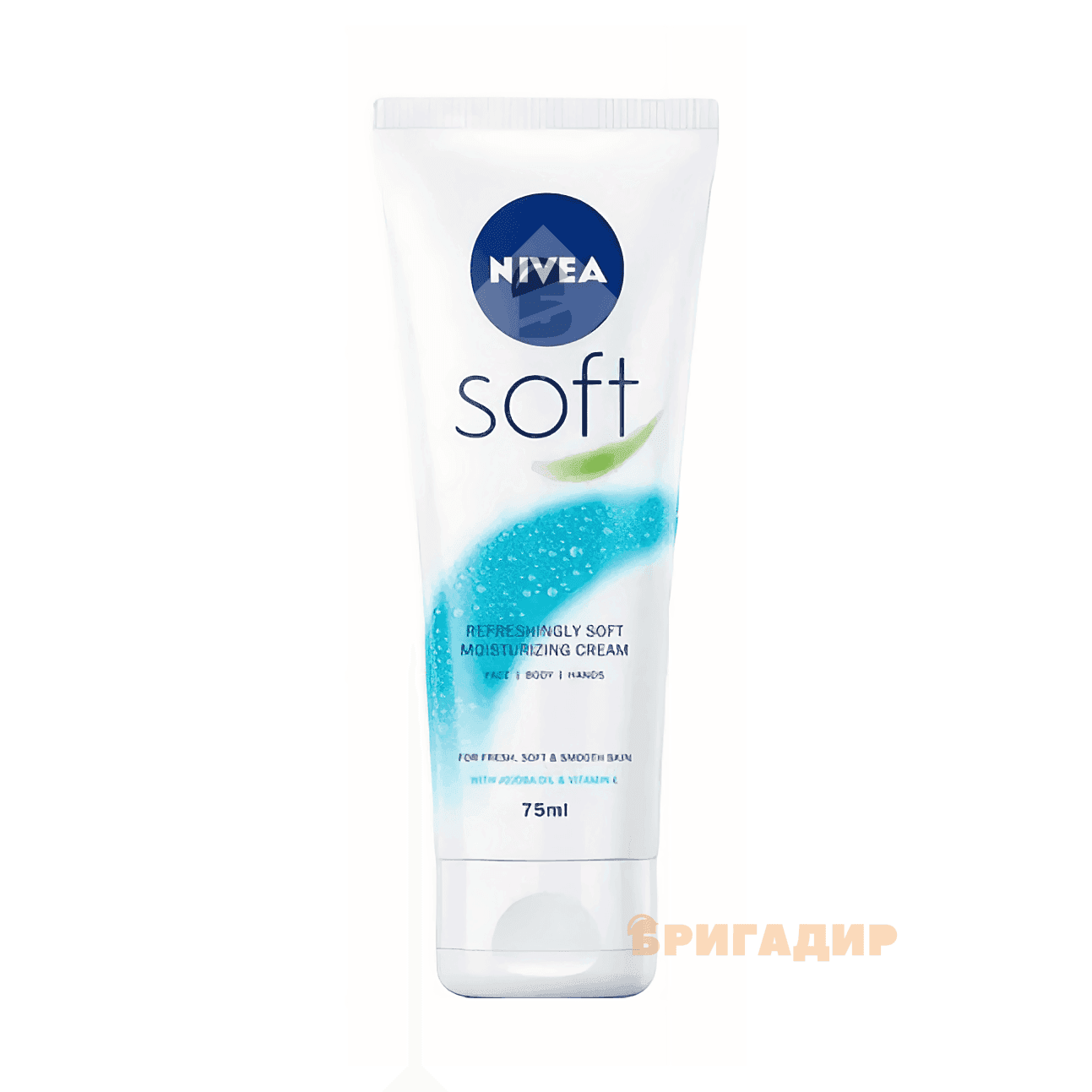 КРЕМ SOFT ІНТЕНСИВНИЙ ЗВОЛОЖУЮЧИЙ NIVEA 75 МЛ.