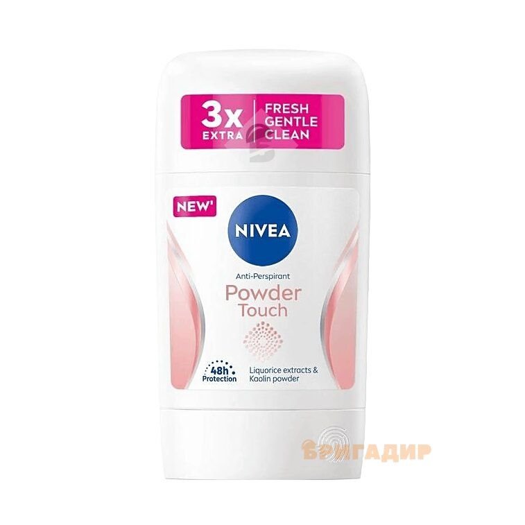 СТІК Д/ЖІНОК ДЕО ЕФЕКТ ПУДРИ NIVEA 50 МЛ.