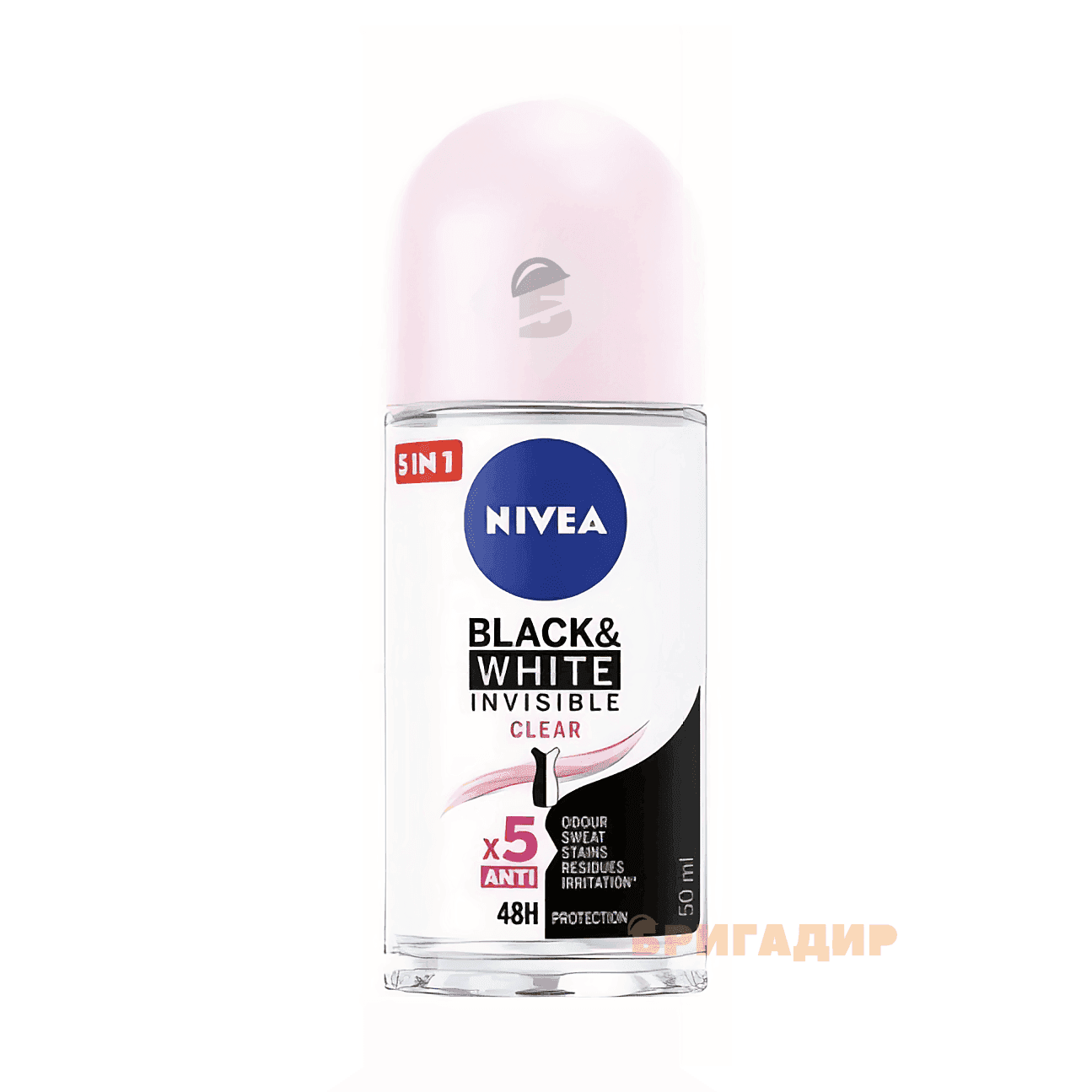 РОЛ Д/ЖІНОК ДЕО НЕВИДИМИЙ ЗАХИСТ CLEAR NIVEA 50 МЛ.