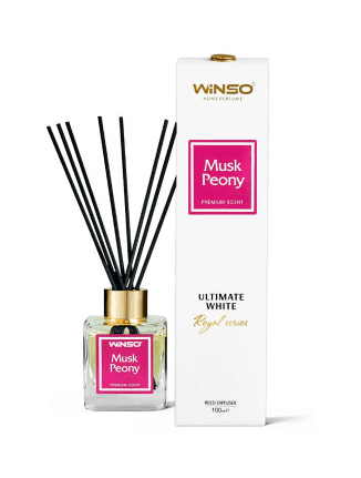 Аромадифузор з паличками ТМ Winso Ultimate White Musk Peony