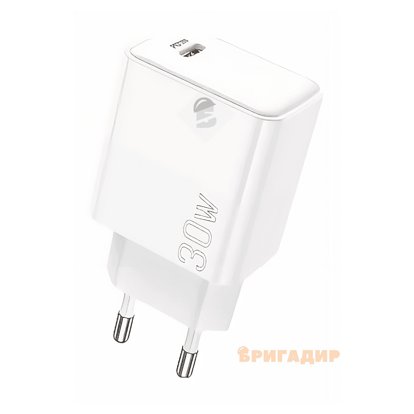 МЗП 220V-1xPD мама Borofone BA77A 3A,30W ,білий