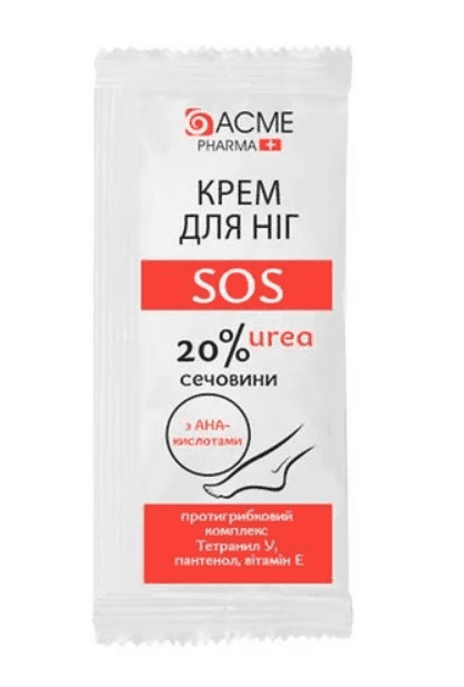Крем для ніг "ACME PHARMA" 3 мл