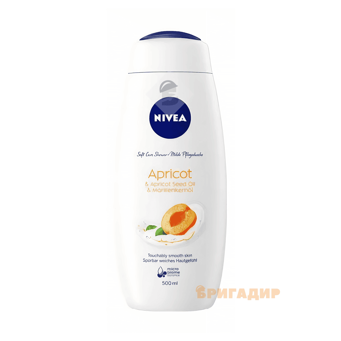 ГЕЛЬ ДЛЯ ДУШУ КРЕМ І АБРИКОС NIVEA 500 МЛ.