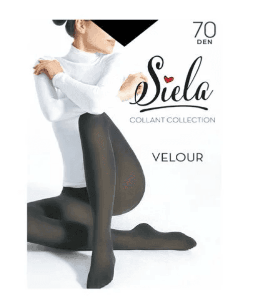 Колготи жін. SIELA VELOUR 70-nero-4