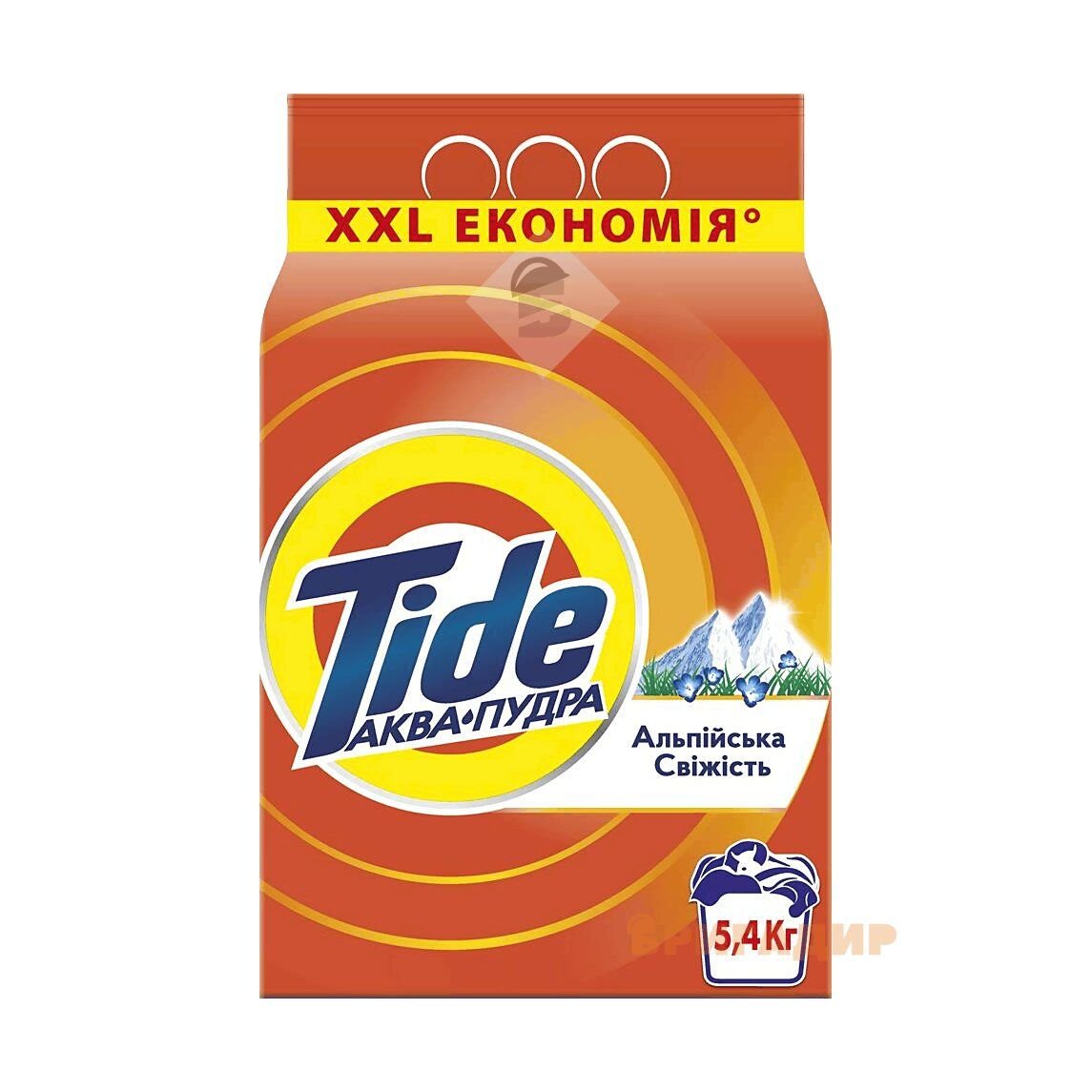 35189 TIDE Авт СМЗ порошк. Аква-Пудра Альп. cвіж. 5.4кг