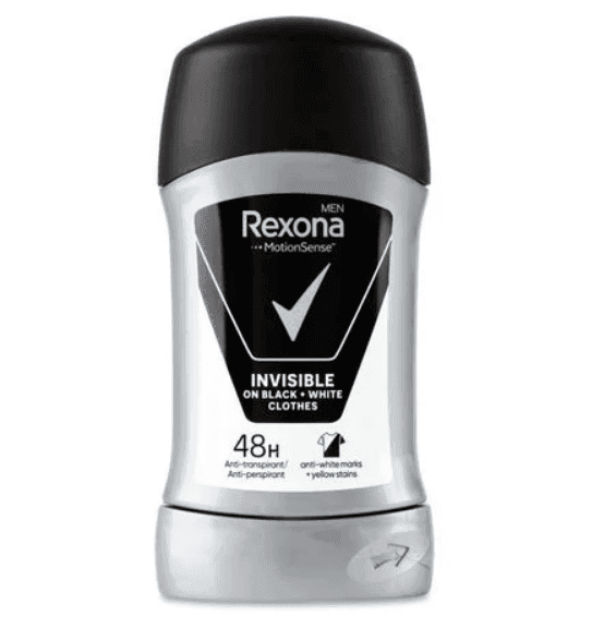 Rexona Men Антиперспірант-олівець  Невидимий на чорному і білому 50 мл