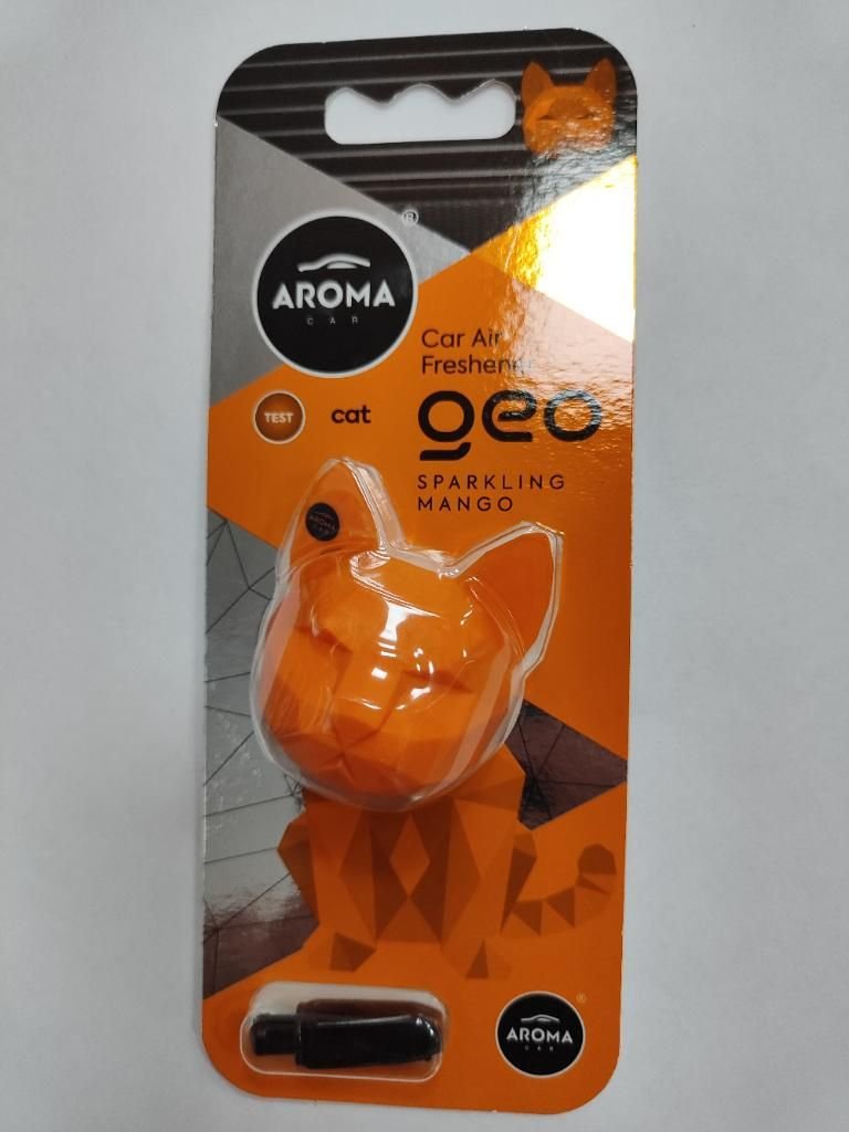 Ароматизатор на дифлектор Aroma Car Geo Cat - Orange Sparking Mango