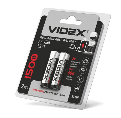 Акумулятор Videx HR6 AA Ni-MH 1500maH 1.2V