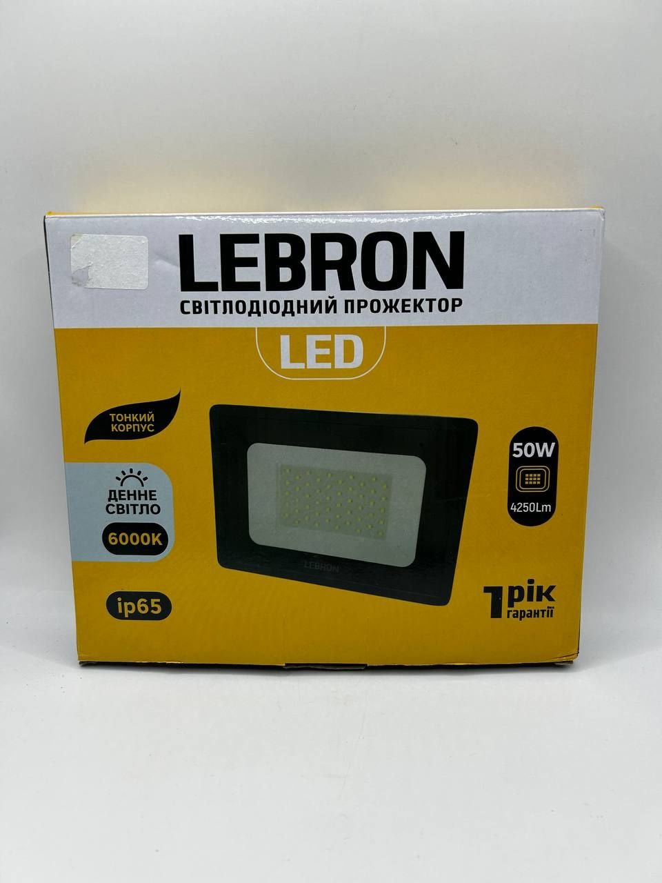 LED прожектор LEBRON L-LF, 50W, 6500K, 4000Lm, 220V 170605