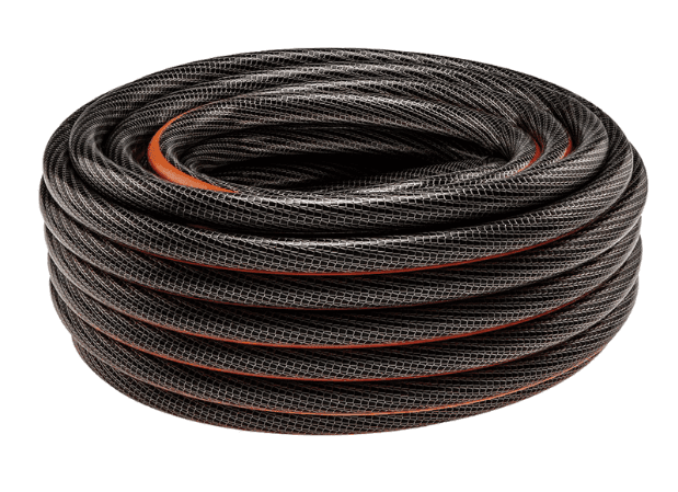 Шланг арм. Rebiner Kalahari 1/2" 30м (чорно-оранжевий)