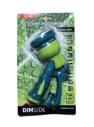 Пістолет зрощувальний DIMSIDE пластиковий 7 режимів DL-104