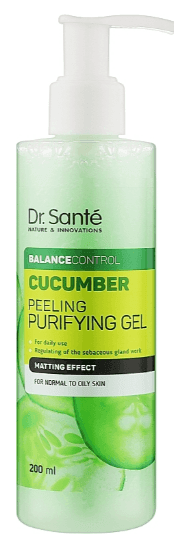 Dr/Sante Cucumber гель пілінг 200мл мякий д/щоденного використання