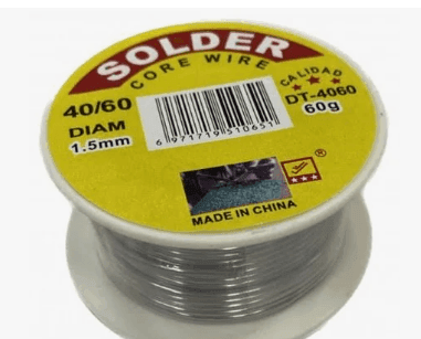 Припій Оливо для пайки Solder 1.5мм 60г 8555