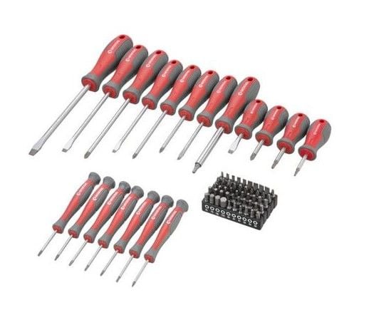 Набір викруток з комплектом насадок 70 од. INTERTOOL VT-3370