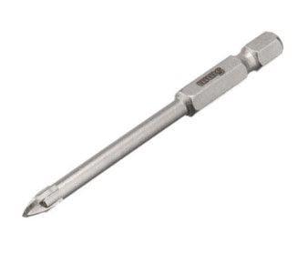 Свердло по склу та кераміці 5мм HEX 1/4  (6.35mm) INTERTOOL SD-0285