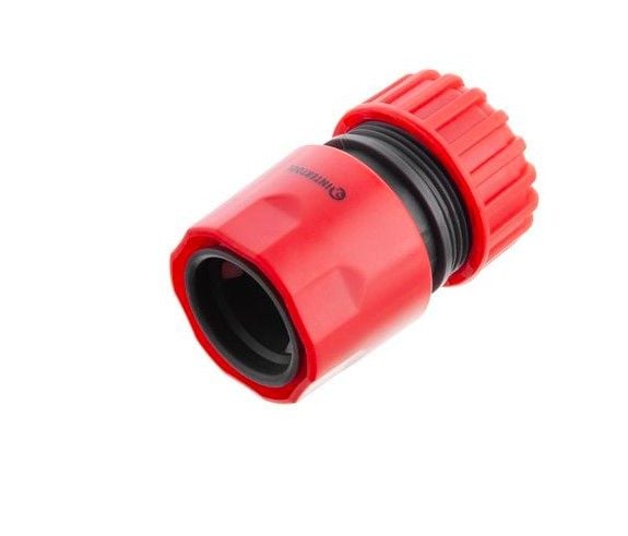 Зєднувач 3/4" з аквастопом для шланга 3/4" INTERTOOL GE-1021