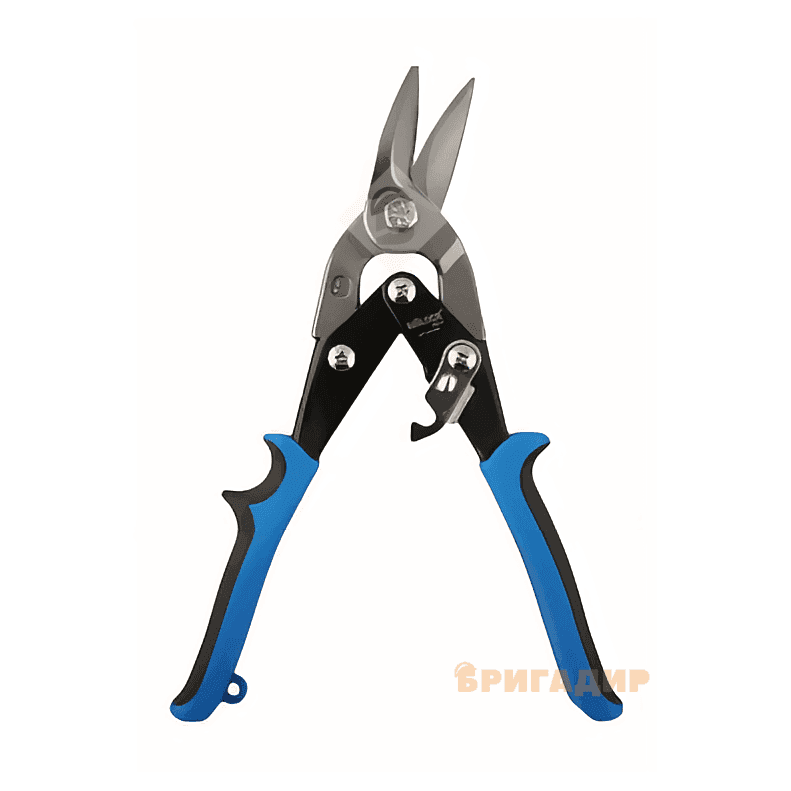 Ножиці по металу ліві MOLDER MT49125 60Cr-V 250мм, двокомпонентна ручка