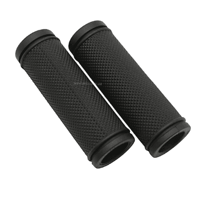 Гріпси VELO VLG-609 L92мм чорні гумові 23-136