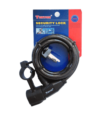 Замок TONYON 414Q10mm 900mm на ключч 40-124