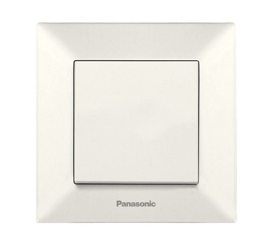 Вимикач 1-ний, кремовий Panasonic Arkedia Slim