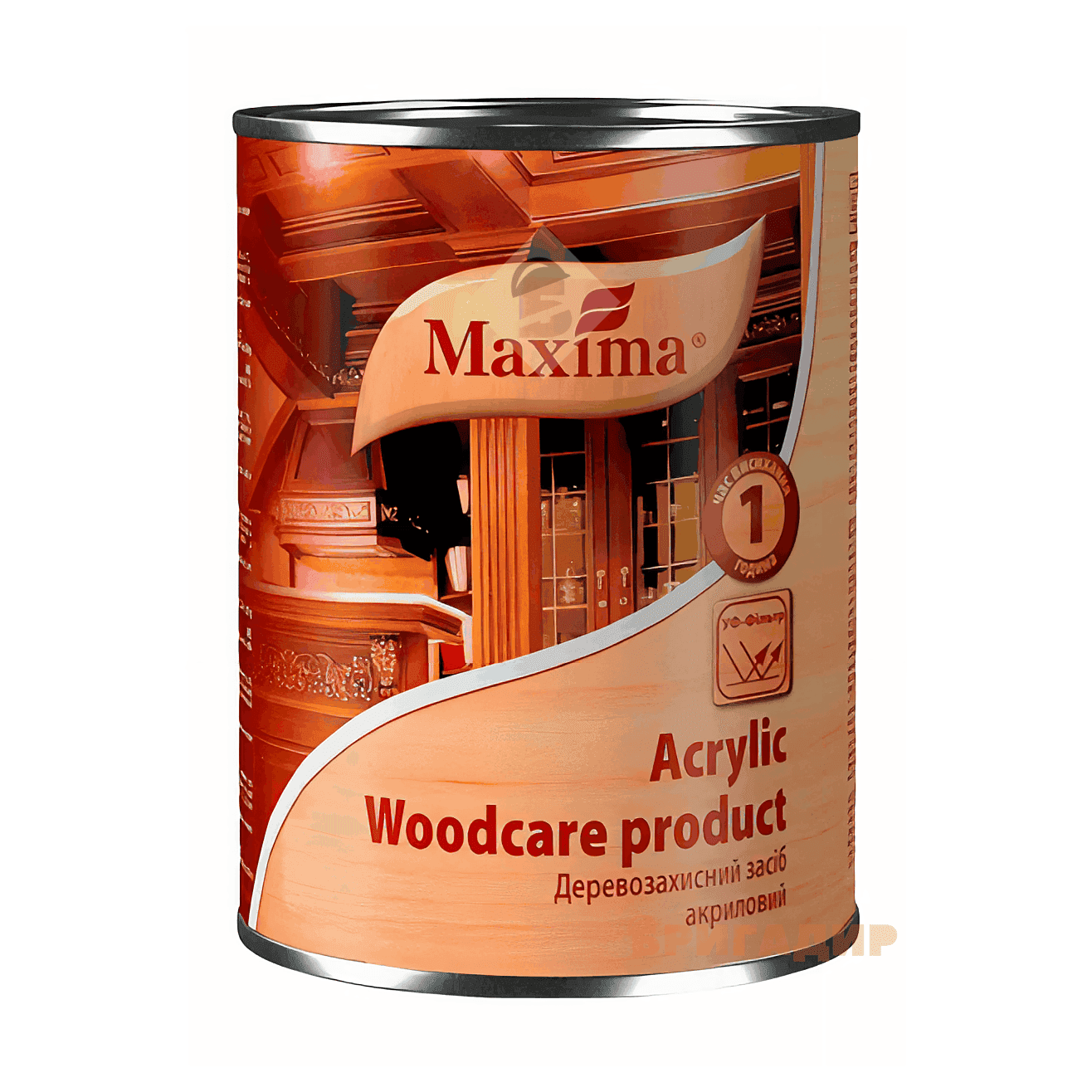Деревозахисний засіб акриловий Maxima 0,75л горіхове дерево