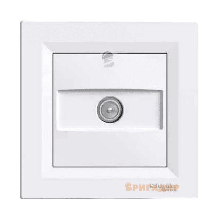 TV Розетка кінцева біла, Schneider ASFORA EPH3200121