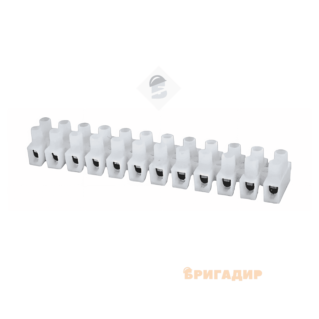 Аватар клемна колодка 15А біла уп