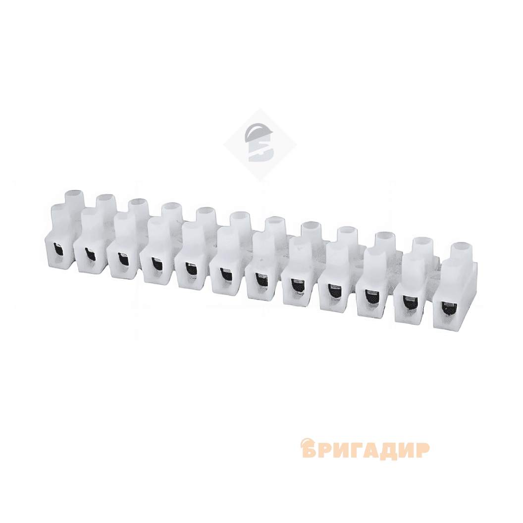 Аватар клемна колодка 30А біла уп