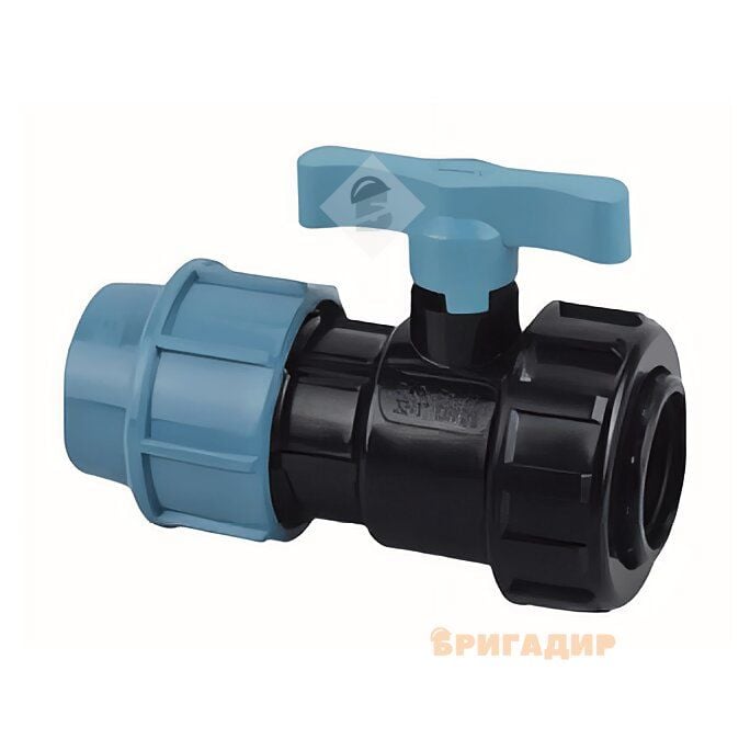 Кран ПЕ 20*1/2в(РР)