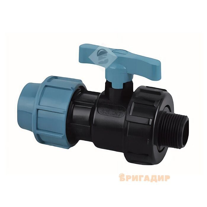 Кран ПЕ 25*3/4 З (РР)