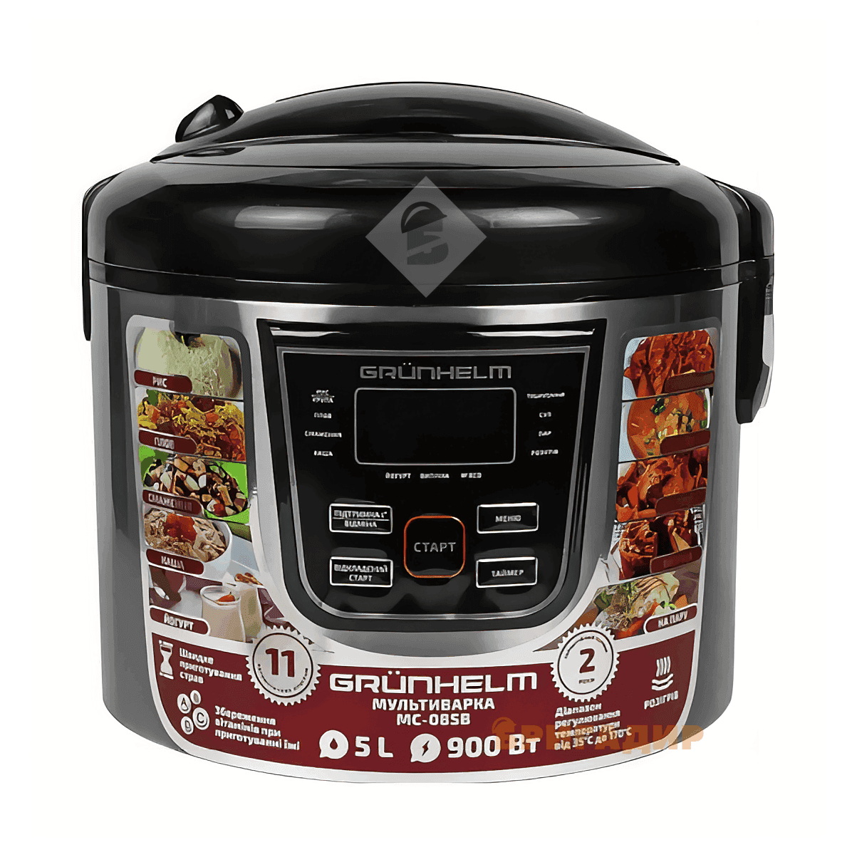 Мультиварка MC-38SB GRUNHELM 5л 900Вт